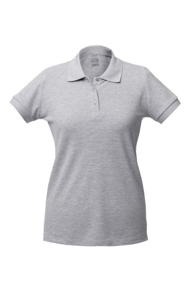 Рубашка поло женская Virma Lady, серый меланж