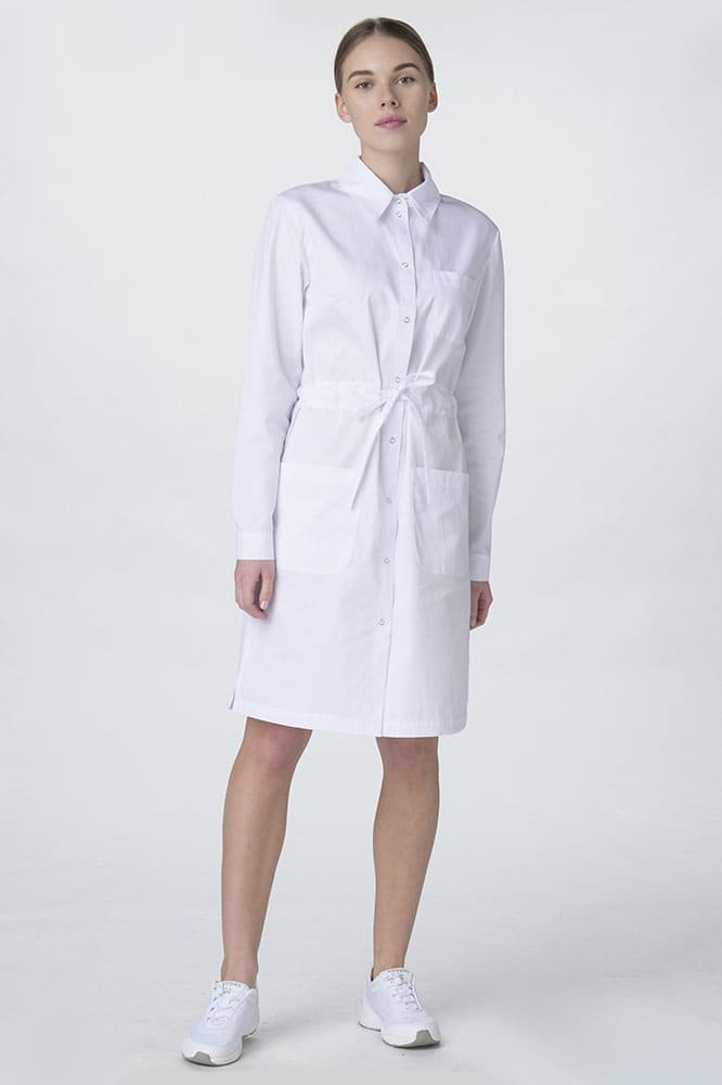 Халат женский Сансара-001 (тк.Смесовая,160) MedLine, белый