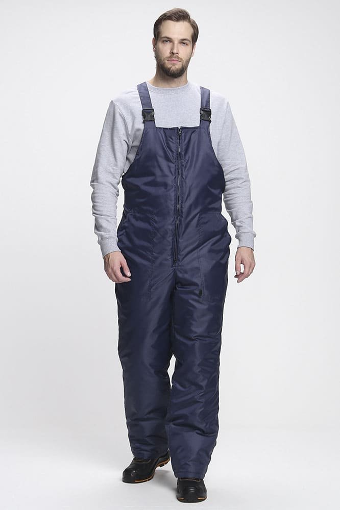 Полукомбинезон зимний Стандарт (тк.Оксфорд), т.синий