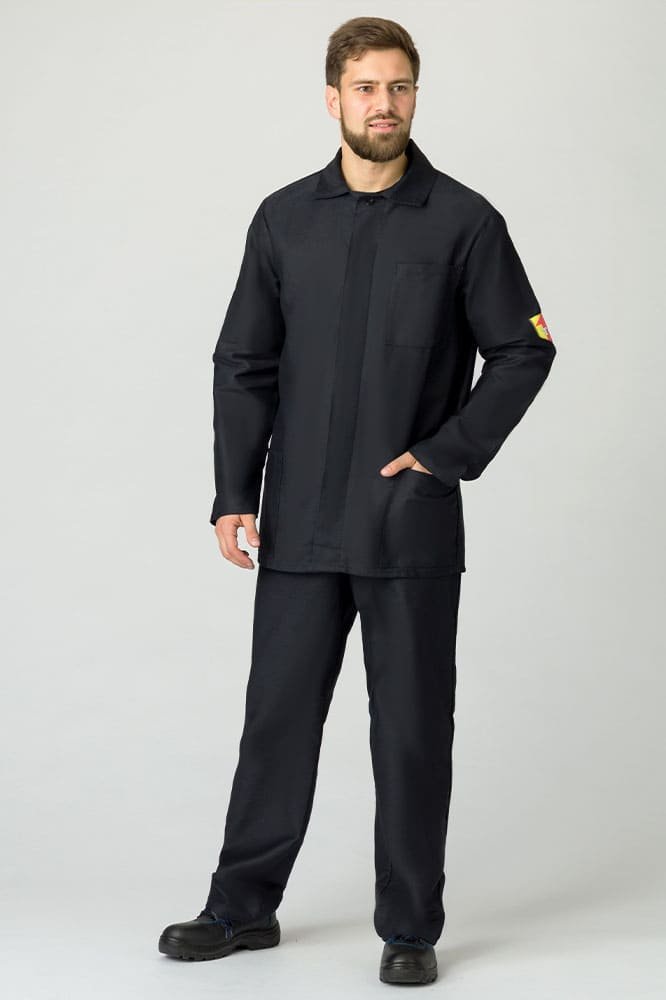 Костюм Молескин с ОП-пропиткой ТУ (тк.Молескин,280) брюки, черный