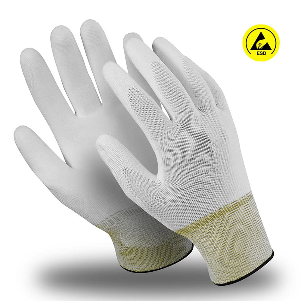 Перчатки Manipula Specialist® Микростатик (ESD) (нейл.+полиур.+медн.), MG-164