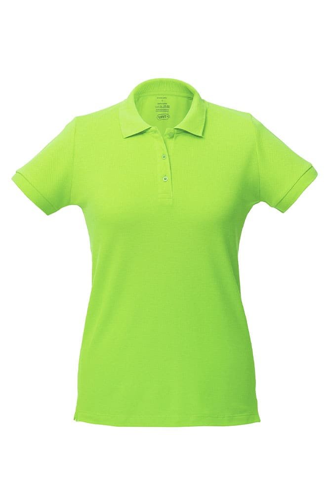 Рубашка поло женская Virma Lady, зеленое яблоко