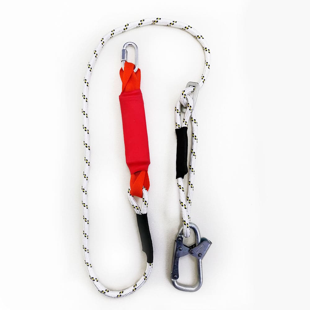 Строп аВеррег+Кс (веревка) регулируемый с амортизатором 1 монт.кар.+1 соед.кар.