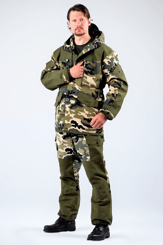 Костюм мужской Горка-Тактик д/сезонный (тк.Рип-стоп,220), КМФ Мультикам/хаки