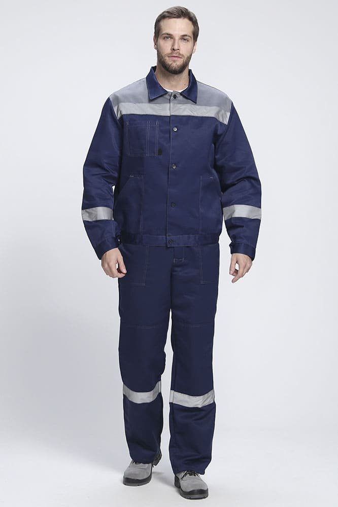 Костюм Легион-2 СОП CH (тк.Смесовая,210) п/к, т.синий/серый