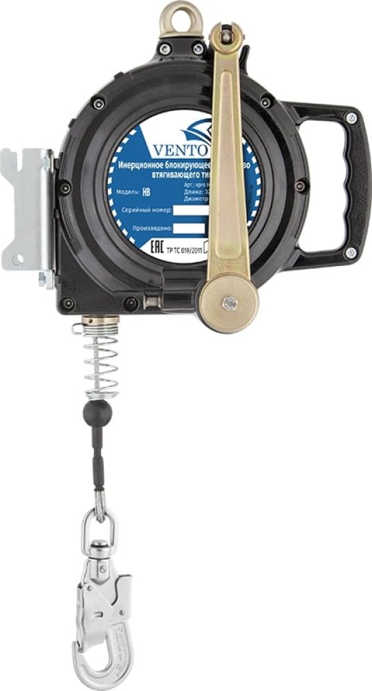 Средство защиты VENTO™ втягивающего типа с лебедкой, vnt HB evaк 25
