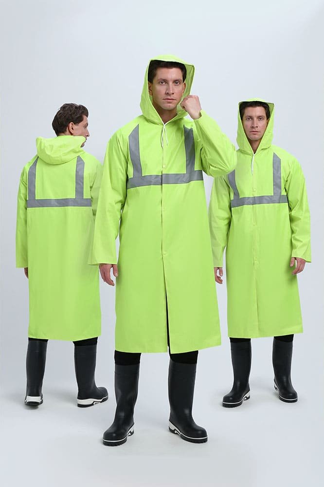 Плащ влагозащитный сигнальный ProfLine Base СОП, желтый