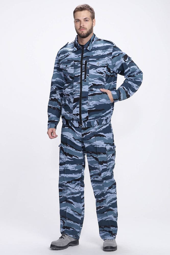 Костюм Святогор (тк.Смесовая,210) брюки, КМФ серый