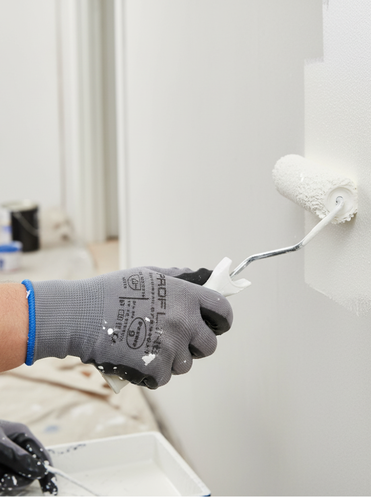Перчатки ProfLineSpecialist нейлоновые с Н-покрытием, серый