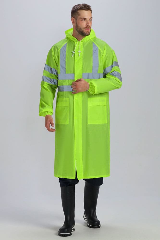 Плащ влагозащитный сигнальный ProfLine Specialist СОП, желтый