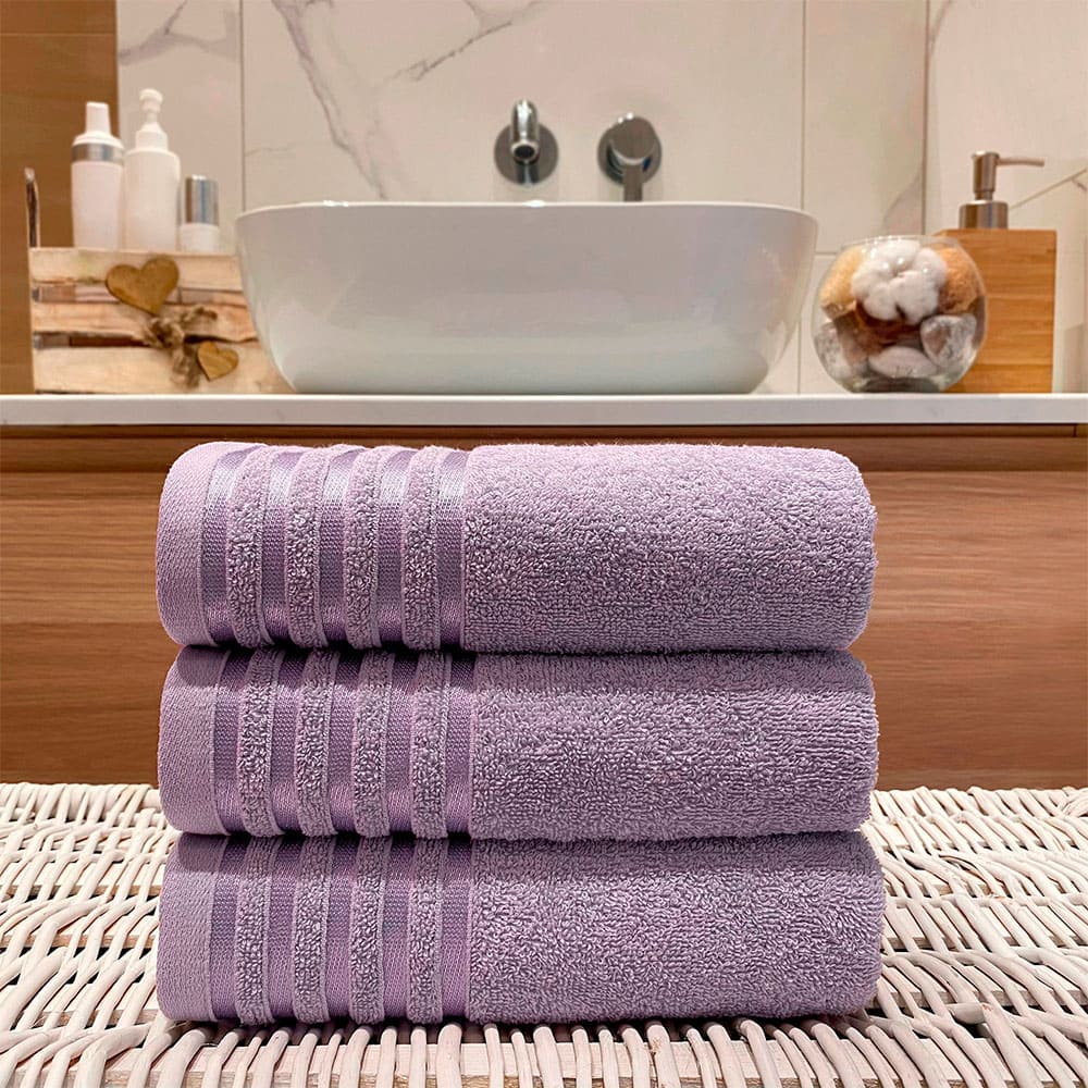 Полотенце махровое Гармония (70х130), лавандовый