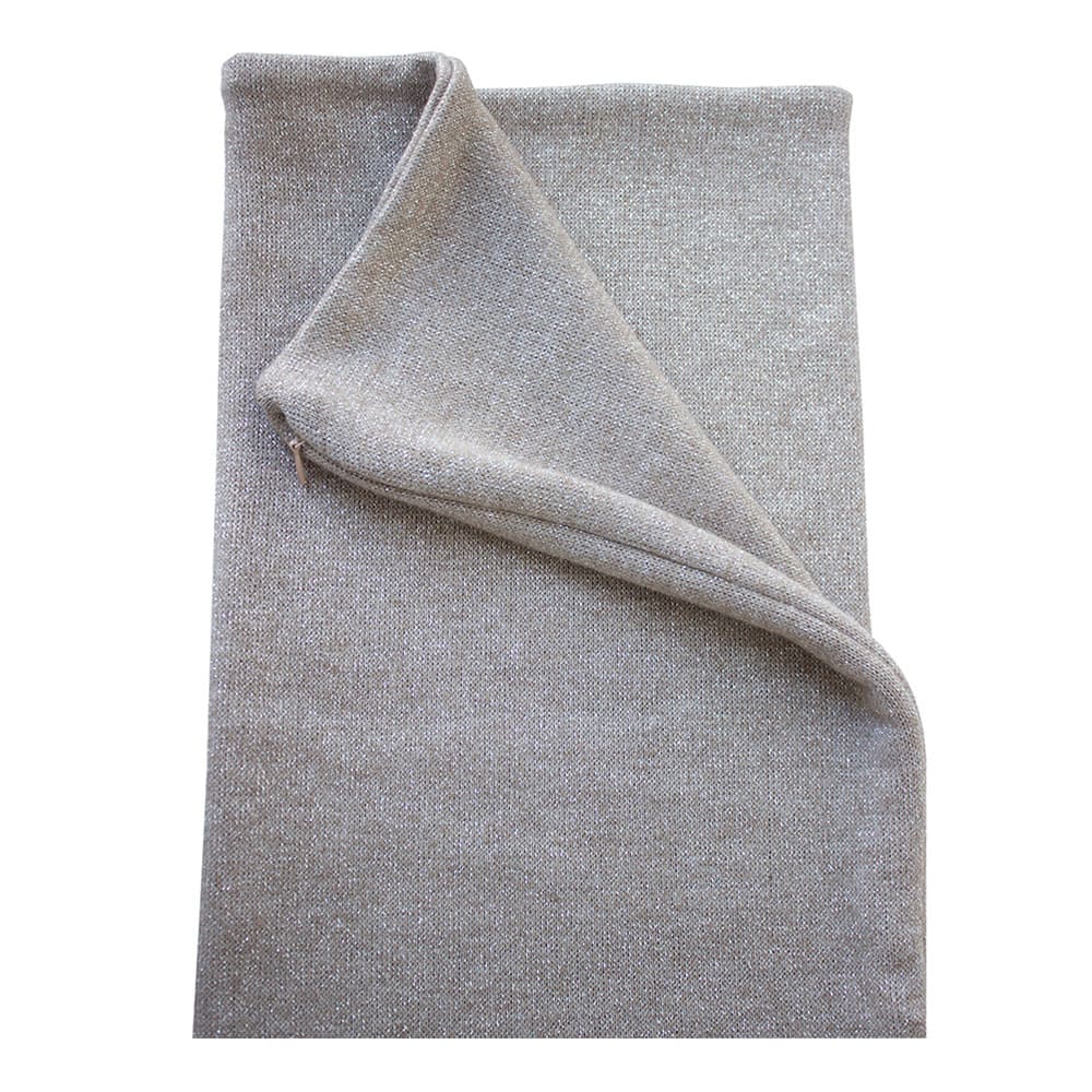 Наволочка на молнии 45х45, бежевый