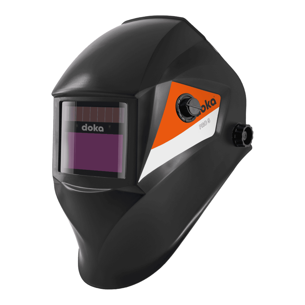 Маска сварщика DOKA PRO MCA5 Хамелеон 93x43 мм, DIN 4/9-13