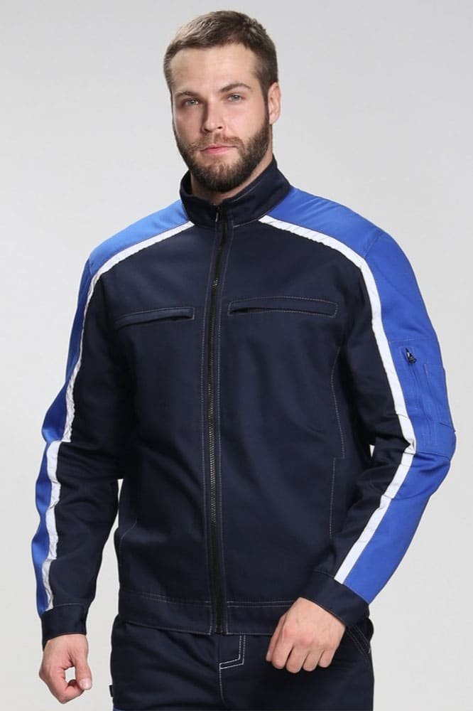 Куртка Алькор (тк.Карелия,260), т.синий/васильковый