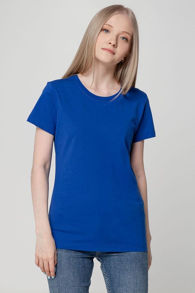 Футболка женская T-bolka Lady, ярко-синий
