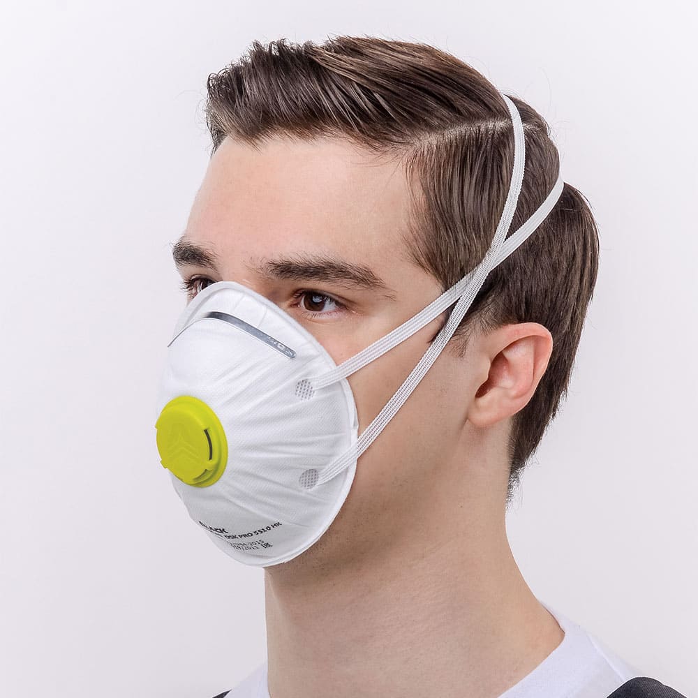 Респиратор чашеобразный DSK PRO 5510 НK с клапаном, FFP1 (20 шт)