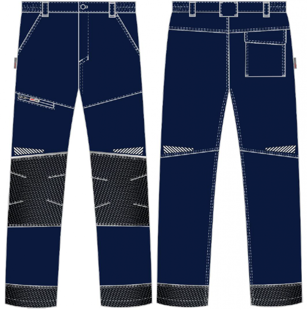 Брюки ProfLineSpecialist (тк.Смесовая,240), т.синий