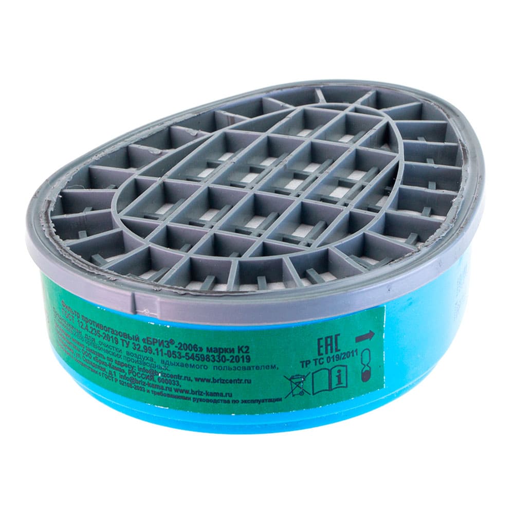 Фильтр противогазовый Бриз-2006 K2 (2 шт.)