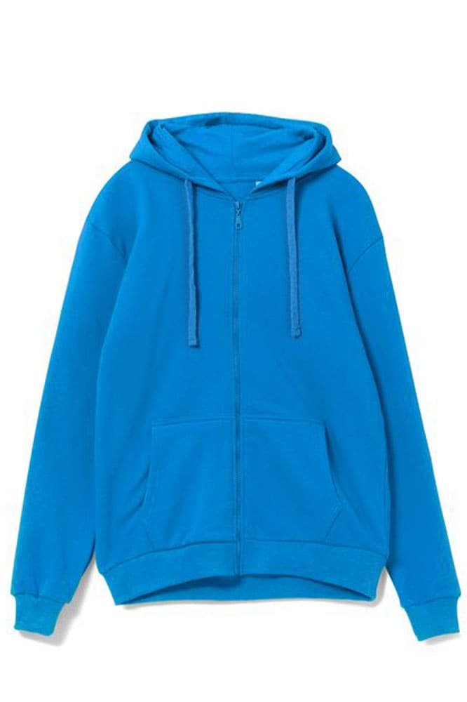 Толстовка на молнии с капюшоном Siverga Heavy 2.0, бирюзовый