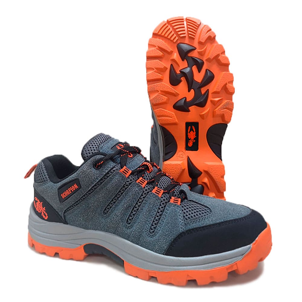 Полуботинки Пионер КП ПУ/Нитрил Скорпион (арт.2207ПК), серый