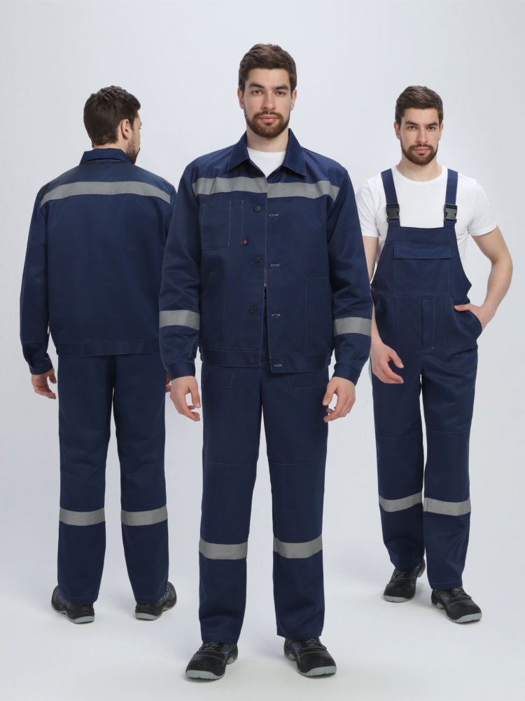 Костюм Лигор-2 СОП У. (тк.Смесовая,210) п/к, т.синий