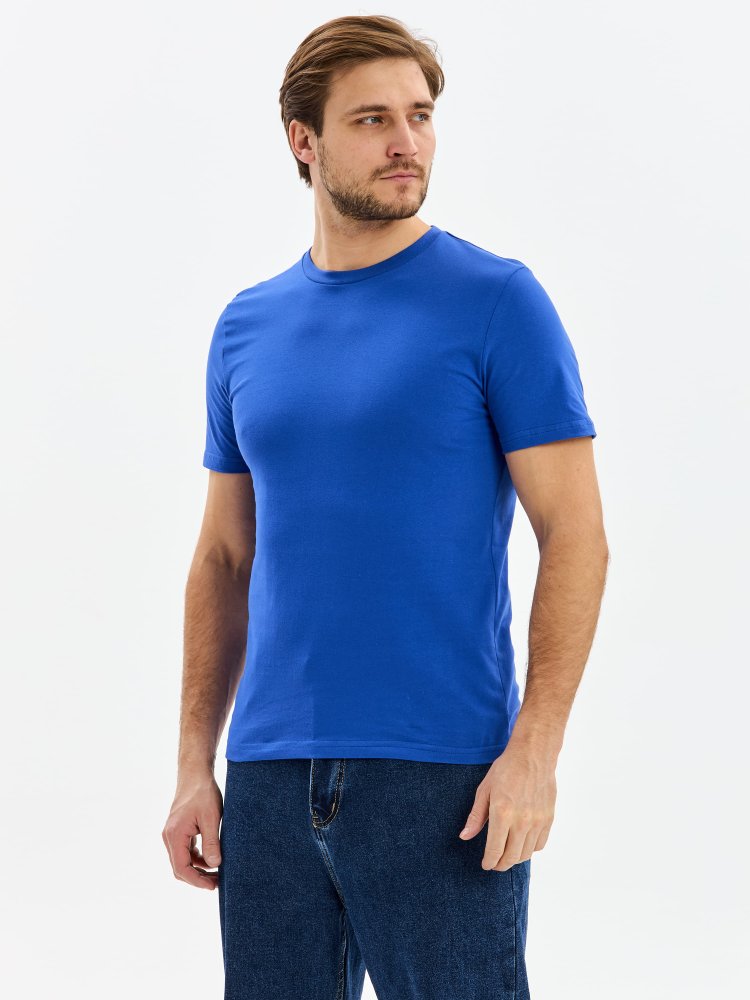 Футболка Profline Base (тк.Трикотаж,160), васильковый