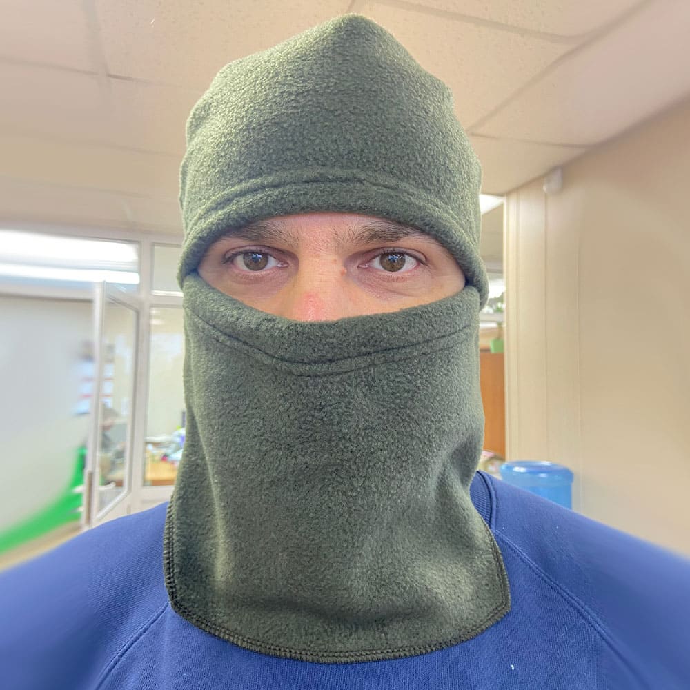 Маска-подшлемник (тк.Флис), хаки