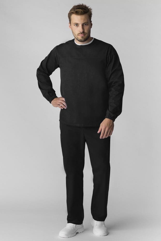 Костюм мужской ХАССП-Стандарт (тк.Оптима,160), черный