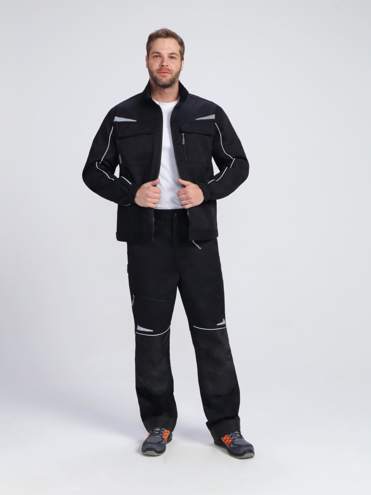 Костюм ProfLineSpecialist-1 (тк.Смесовая,240) брюки, черный