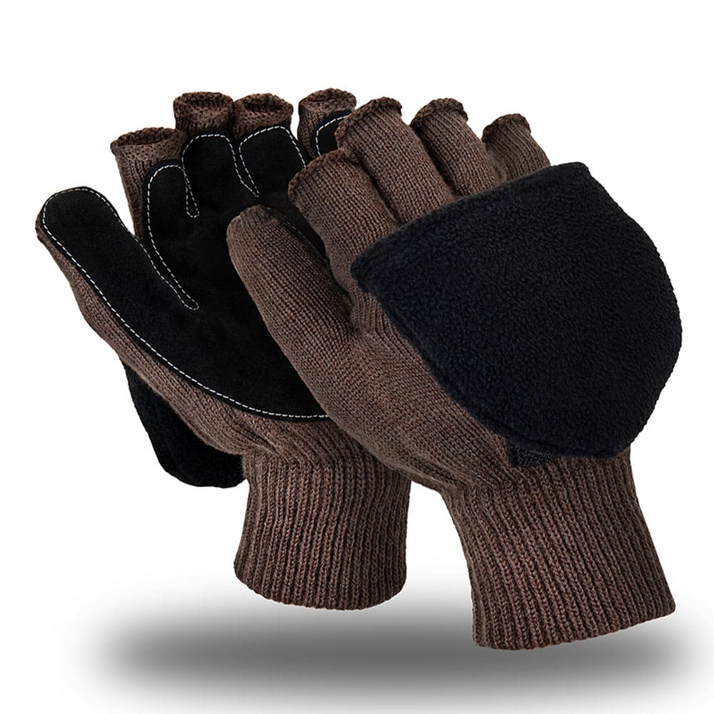 Перчатки-варежки Manipula Specialist® Эвены(шерсть, акрил+спилок), WG-795