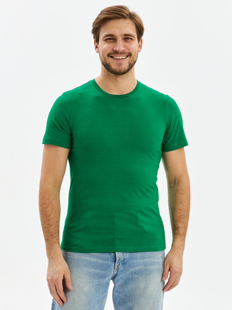 Футболка Profline Base (тк.Трикотаж,160), зеленый