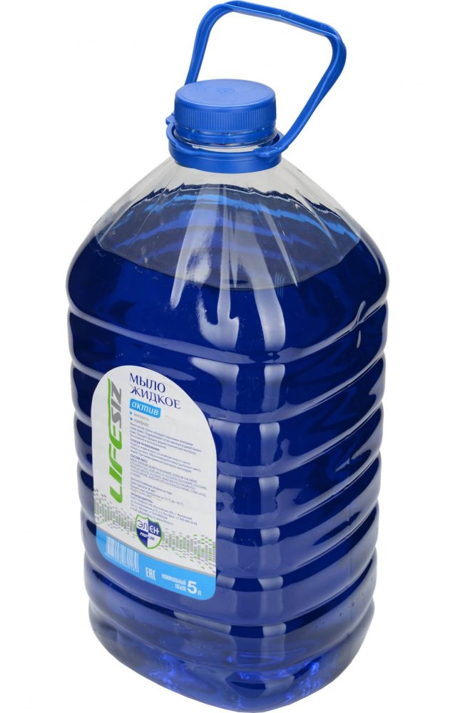 Мыло жидкое Элен™ серия АКТИВ 5000 мл пластиковый будель, арт.1012