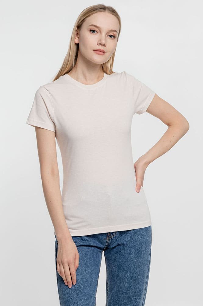 Футболка женская T-bolka Lady, молочно-белый