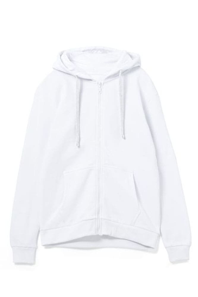 Толстовка на молнии с капюшоном Siverga 2.0, белый