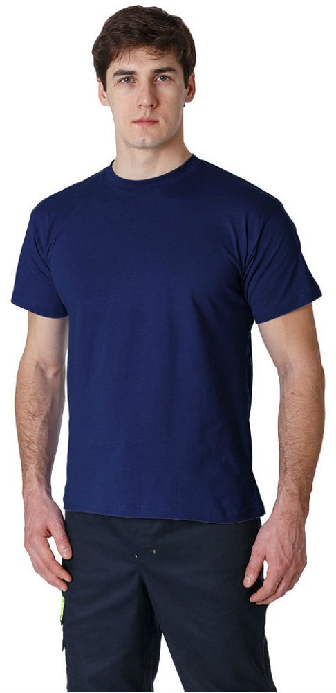 Футболка NEW (тк.Трикотаж,160), т.синий