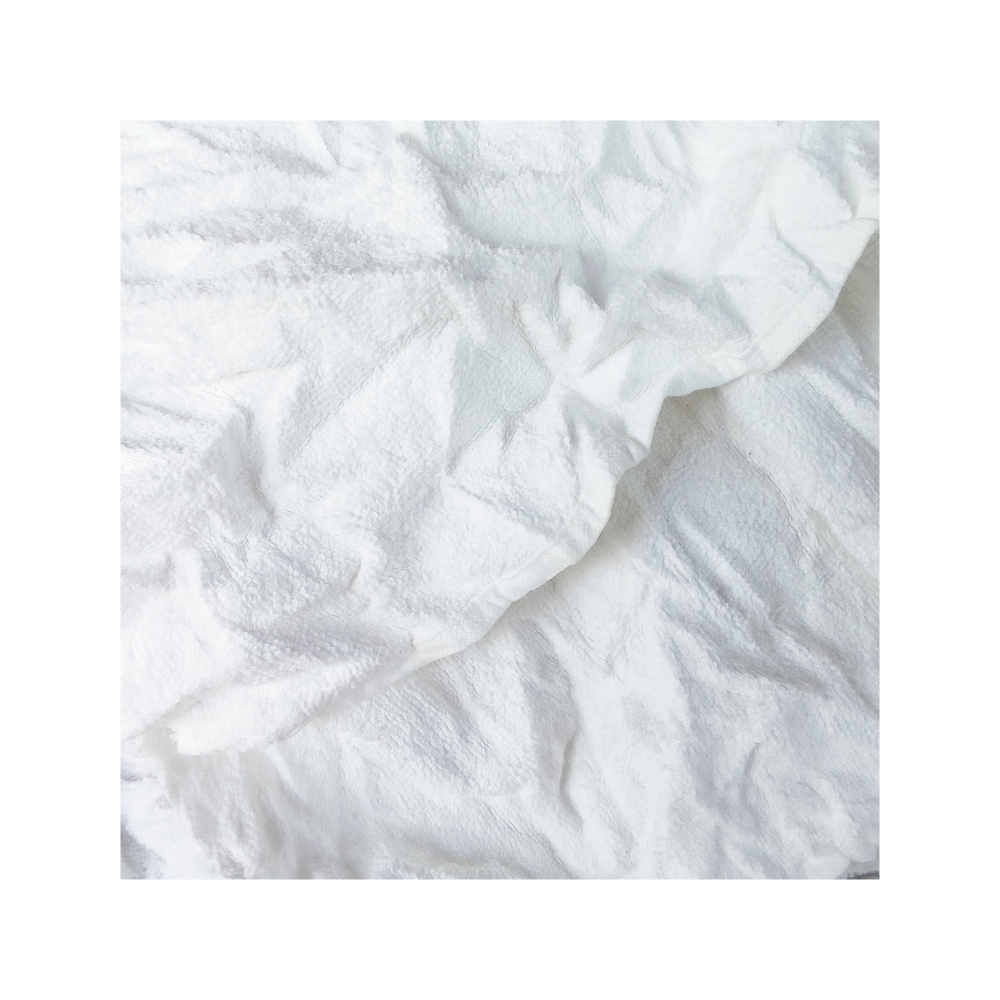 Ветошь Laut, махра белая 10 кг