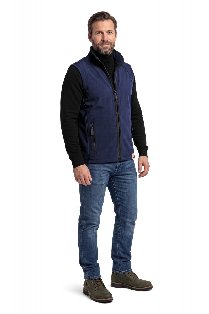 Жилет «Эксперт» софтшелл т.синий