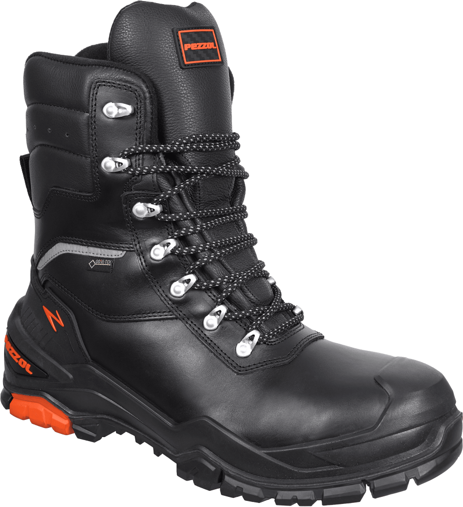 Ботинки PEZZOL™ VIKING (ВАЙКИНГ) высокий берец с КП и КС, кожа, Thinsulate, GORE-TEX®, ПУ/резина