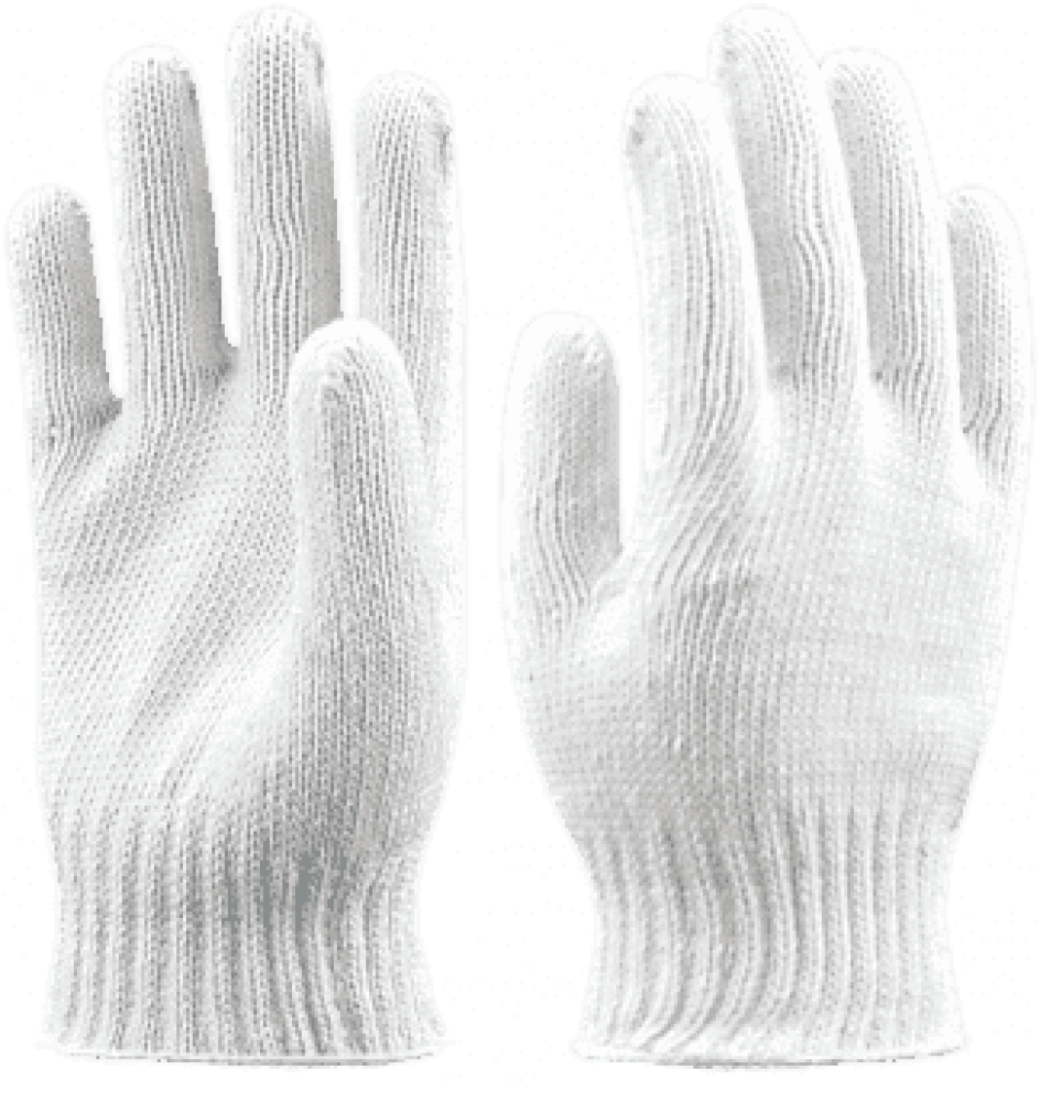 Перчатки трикотажные 2-й сорт