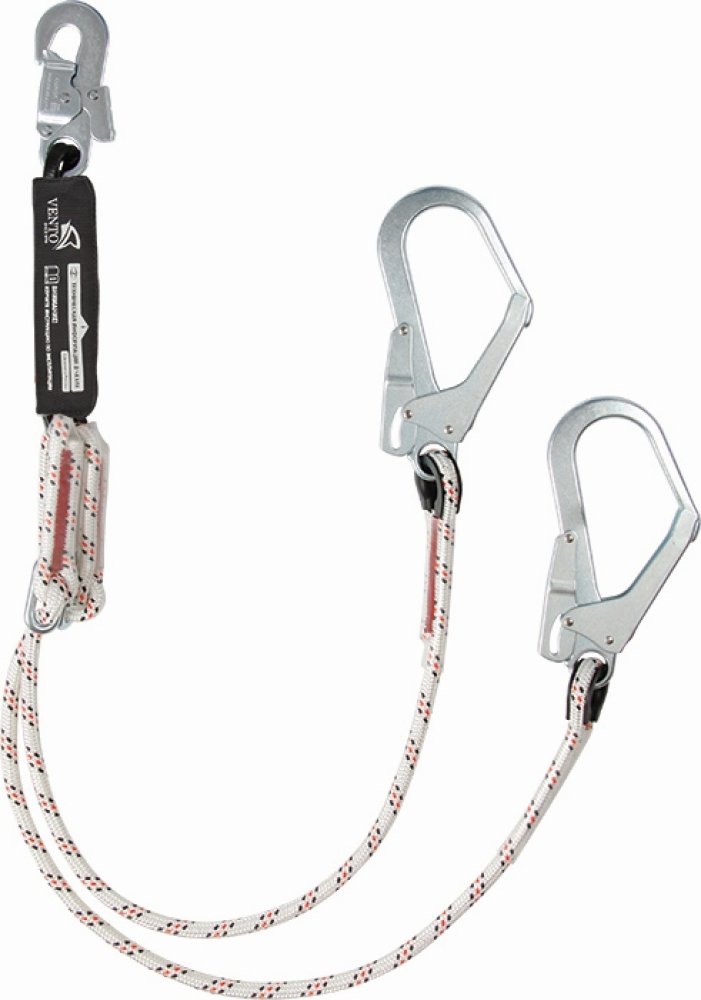 Строп веревочный аВ22р (vnt aВ22р) двойной регулируемый с амортизатором
