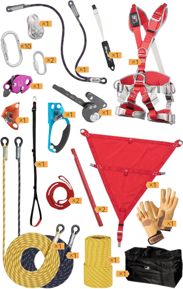 Комплект спасательный высотный КСВ-50 (vnt 901) длина 50 м