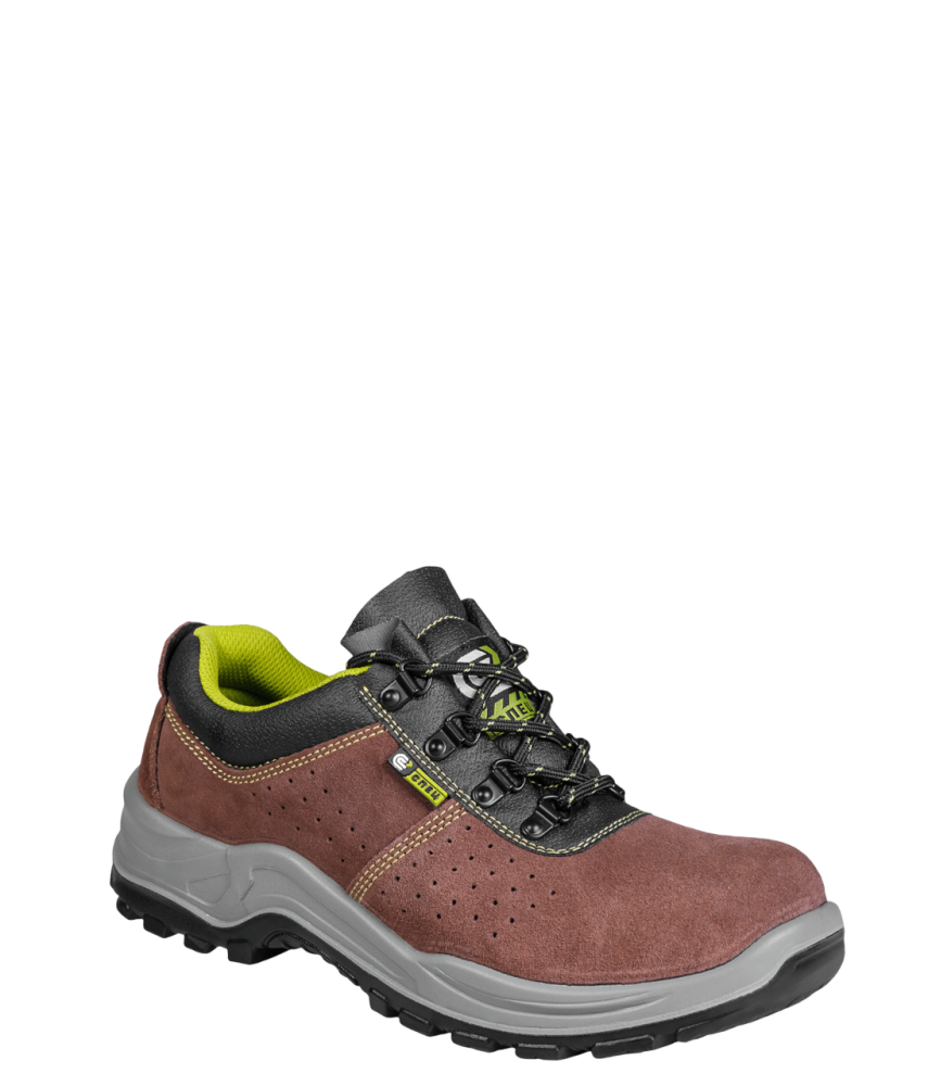 Полуботинки СПЕЦ® с МП замшевые ПУ/ПУ