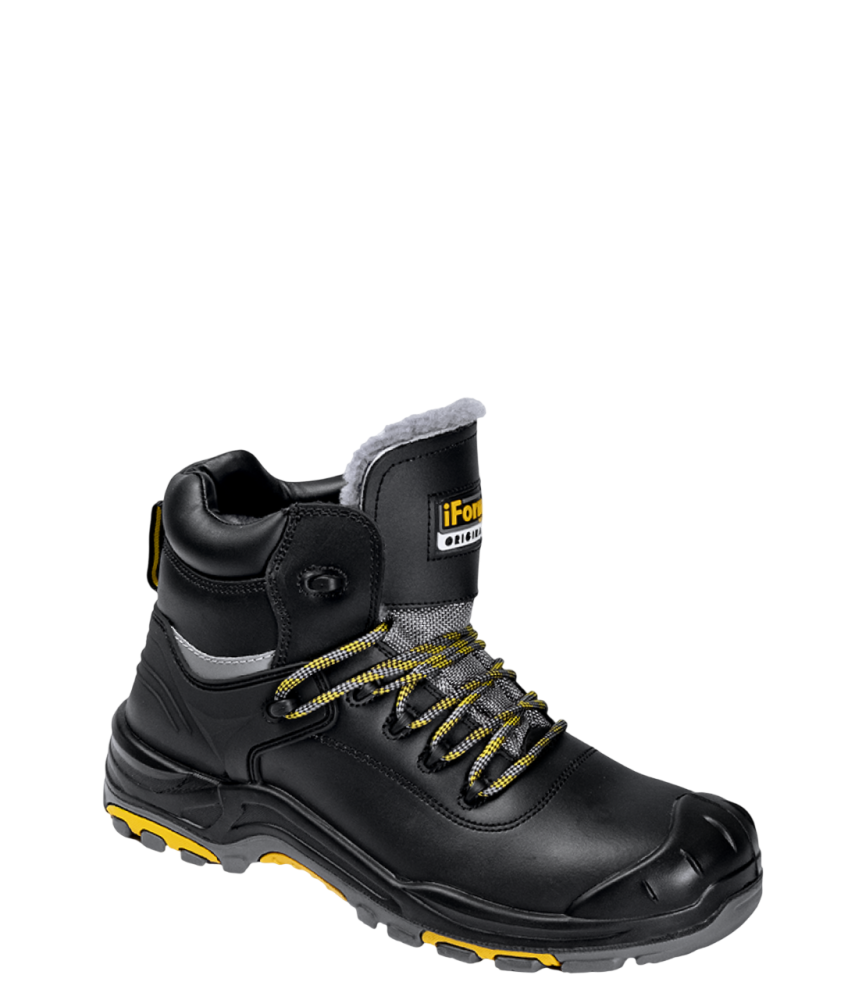 Ботинки iForm® ORIGINAL (ОРИДЖИНАЛ) с КП и КС нат. мех кожаные ПУ/нитрил