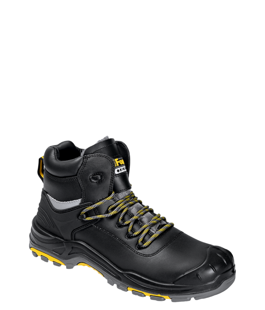 Ботинки iForm® ORIGINAL (ОРИДЖИНАЛ) с КП и КС шерст. мех кожаные ПУ/нитрил