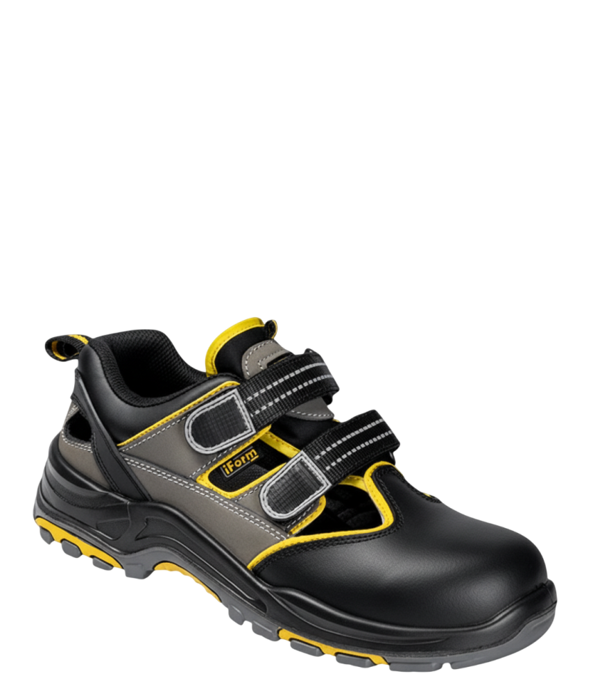 Полуботинки с перфорацией iForm® ORIGINAL (ОРИДЖИНАЛ) с КП и КС кожаные ПУ/нитрил