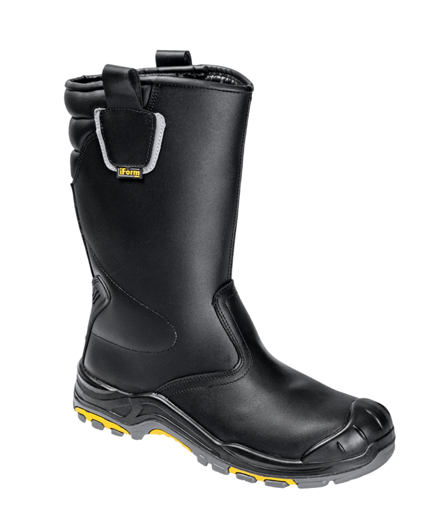 Сапоги iForm® ORIGINAL (ОРИДЖИНАЛ) с КП и КС нат. мех кожаные ПУ/нитрил