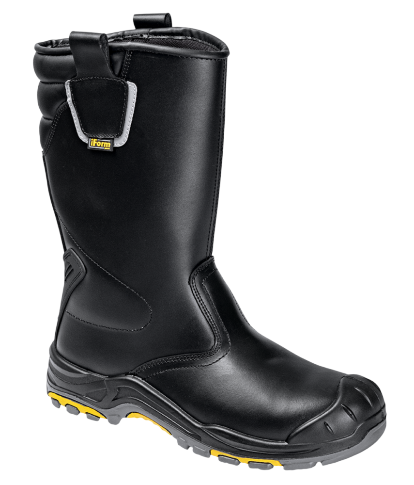Сапоги iForm® ORIGINAL (ОРИДЖИНАЛ) с КП и КС кожаные ПУ/нитрил