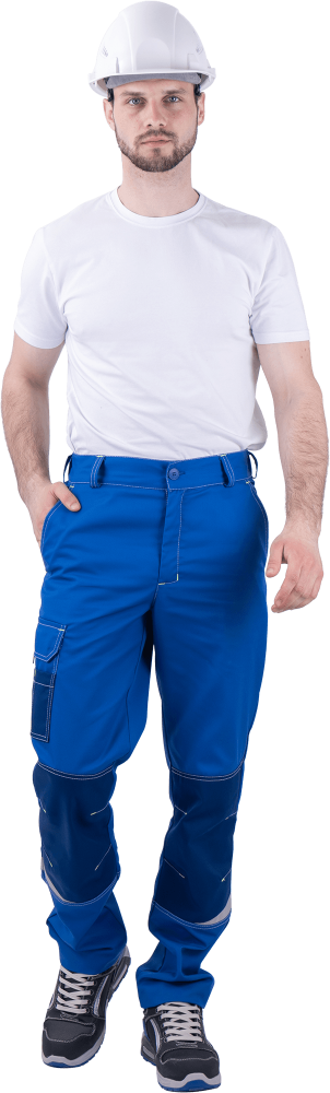 Брюки ТУРБО SAFETY летние, василек-синий