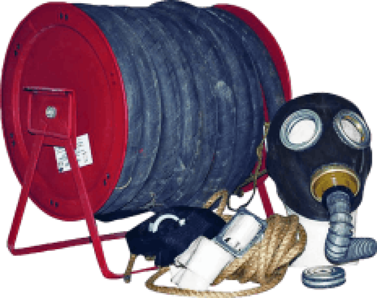 Противогаз шланговый ПШ-1Б, ШМП-2 шт, с х/б амуницией