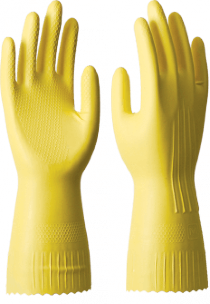 Перчатки СПЕЦ-SB хозяйственные, латекс, хлопковое напыление, 0.40/300мм
